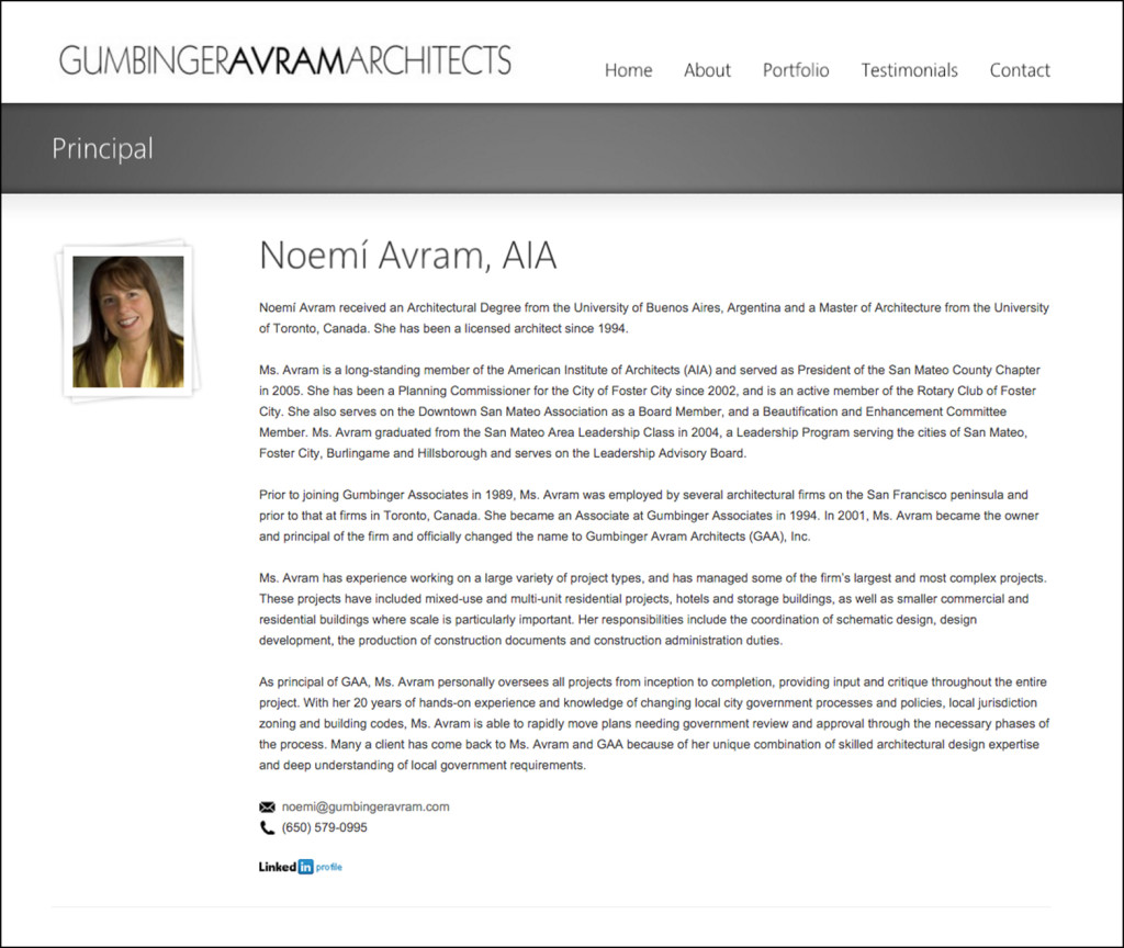 Gumbinger Avram Architects About